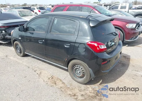2020 Mitsubishi Mirage Es z USA, uszkodzony, nr VIN ML32A3HJ0LH000819